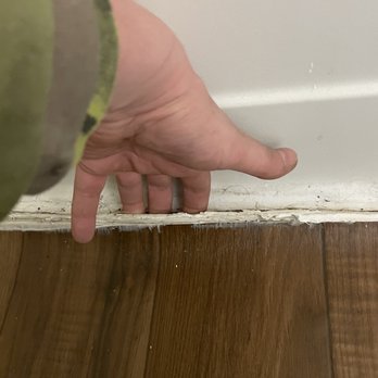 Hunters Chase Apartments - Floor is coming up in the bathroom and they said it's suppose to come up like that. - Apartments Near Me - Miamisburg, Ohio