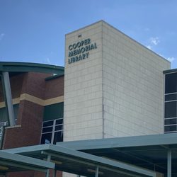 Cooper Memorial Library - Entrance