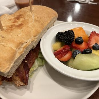 The Pechanga Cafe - Ultimate BTLA with side of fruits - New American Near Me - Temecula, California