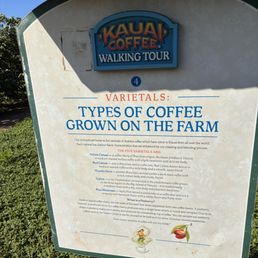 Varietals sign Varietals sign