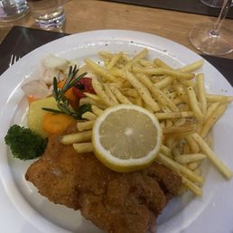Pork schnitzel