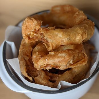 Ember & Rye - Vodka beer onion ring - Seafood Near Me - Carlsbad, California Ember & Rye - Vodka beer onion ring - Seafood Near Me - Carlsbad, California
