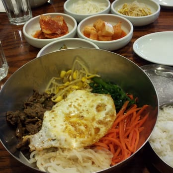 Korean Grill - Bibim Bap (not in a hot pot). - Korean Near Me - Woodbridge, Virginia Korean Grill - Bibim Bap (not in a hot pot). - Korean Near Me - Woodbridge, Virginia