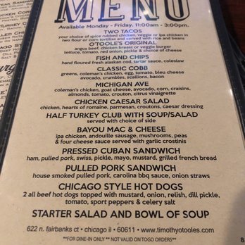 Timothy O'Toole's Pub - Sports Bars Near Me - Chicago, Illinois Timothy O'Toole's Pub - Sports Bars Near Me - Chicago, Illinois