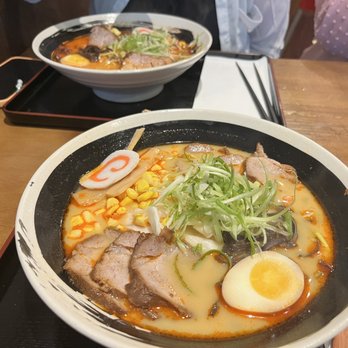 Kamen - Volcano chashu ramen (Lvl1 spicy) - Soup Near Me - Mississauga, Ontario Kamen - Volcano chashu ramen (Lvl1 spicy) - Soup Near Me - Mississauga, Ontario