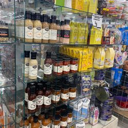 Hamrick’s of Sevierville, TN - Sale price Gourmet Foods at checkout area .