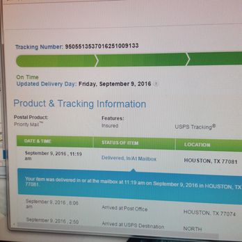 USPS - Delivered 6lb box inside a mailbox. Where is my package.? I been home all day. - Post Offices Near Me - Houston, Texas USPS - Delivered 6lb box inside a mailbox. Where is my package.? I been home all day. - Post Offices Near Me - Houston, Texas