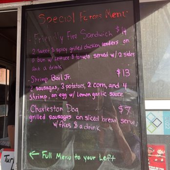 Salute Chew Mobile Kitchen & Catering - Specials for the day. Check out their menu online to see the rest of their menu. - Southern Near Me Salute Chew Mobile Kitchen & Catering - Specials for the day. Check out their menu online to see the rest of their menu. - Southern Near Me