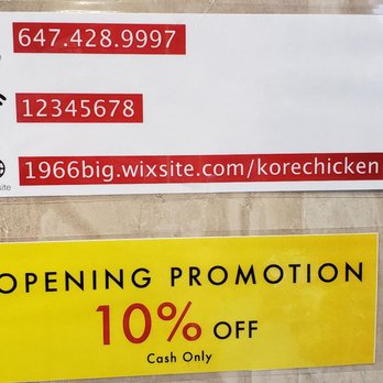 Kore Chicken - 10% off! - Korean Near Me - Markham, Ontario