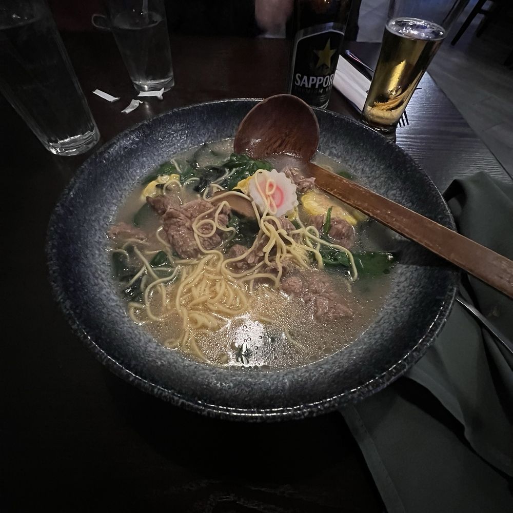 Mizu Sushi & Thai - Noddle soup with beef. - Sushi Bars Near Me - Naples, Florida Mizu Sushi & Thai - Noddle soup with beef. - Sushi Bars Near Me - Naples, Florida