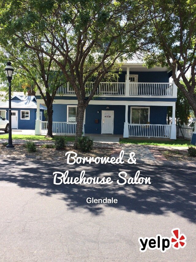 Borrowed & Bluehouse Salon Logo