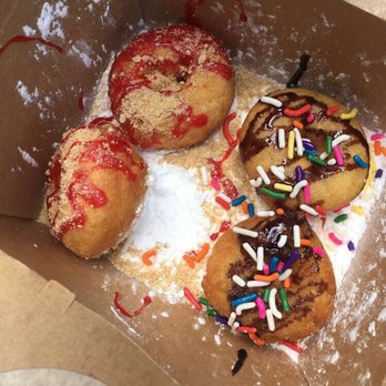 Beavers Coffee Donuts - Mini donut order with 2 toppings - Desserts Near Me Beavers Coffee Donuts - Mini donut order with 2 toppings - Desserts Near Me