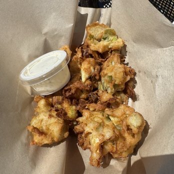 The Birds Cafe - Artichoke Fritters - Seafood Near Me - Bodega Bay, California The Birds Cafe - Artichoke Fritters - Seafood Near Me - Bodega Bay, California