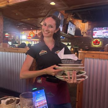 Texas Roadhouse - Taytum! Hilarious and checked on us a lot! We loved her - American Near Me - Mckinney, Texas Texas Roadhouse - Taytum! Hilarious and checked on us a lot! We loved her - American Near Me - Mckinney, Texas