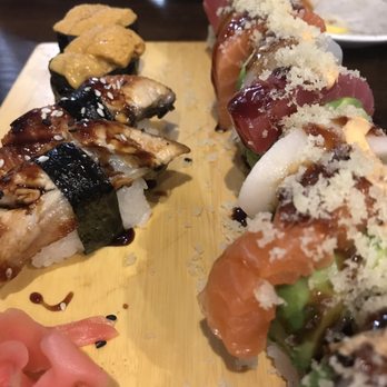 Sushi Fix - Eel and Uni and Silly Billy roll - Sushi Bars Near Me - Wayzata, Minnesota Sushi Fix - Eel and Uni and Silly Billy roll - Sushi Bars Near Me - Wayzata, Minnesota