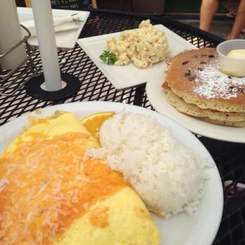 Stacks Pancake House - Kalua pork with blue berry pancakes! Yummsss - Breakfast & Brunch Near Me - Dana Point, California