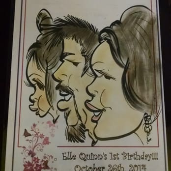 Caricatures 4 Parties - Our family caricature by Mike of Caricatures 4 Parties! - Caricatures Near Me Caricatures 4 Parties - Our family caricature by Mike of Caricatures 4 Parties! - Caricatures Near Me