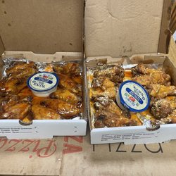 The Pizza Cutters 2 - Hot garlic parm and sweet chili wings