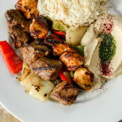 Byblos Restaurant - Combo kabob platter