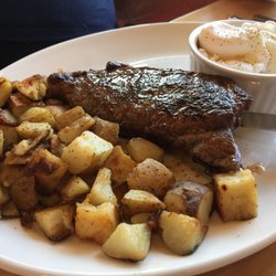 Sunset Grill - Steak and eggs