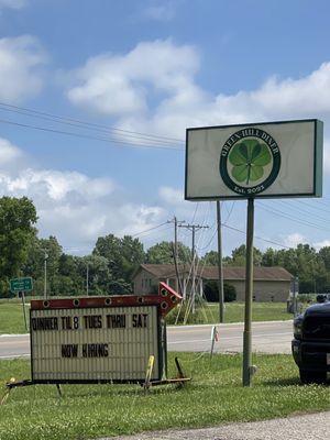 Photo of Green Hill Diner - Morgantown, IN, US. a sign and a car
