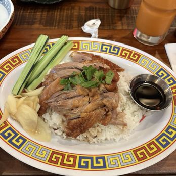 Samuthr Thai Restaurant - Roasted duck rice plate - Thai Near Me - San Jose, California