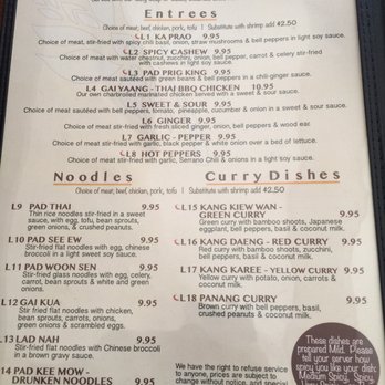Thai On Main - Lunch special menu. - Thai Near Me - Seal Beach, California Thai On Main - Lunch special menu. - Thai Near Me - Seal Beach, California