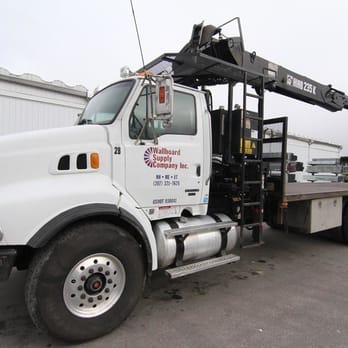Wallboard Supply Company - We can deliver to almost any job site with our 90 foot boom truck. - Building Supplies Near Me - Braintree, Massachusetts Wallboard Supply Company - We can deliver to almost any job site with our 90 foot boom truck. - Building Supplies Near Me - Braintree, Massachusetts