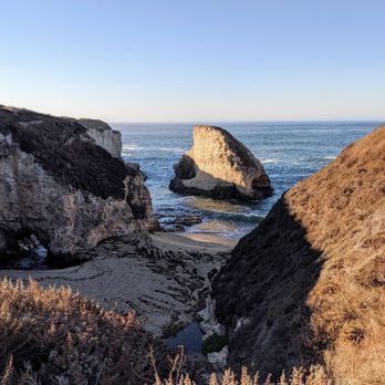Shark Fin Cove - Beaches Near Me - Davenport, California Shark Fin Cove - Beaches Near Me - Davenport, California