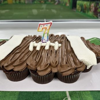 COPA Soccer Training Center - The American football cake and our surprise soccer decorations didn't clash at all. - Soccer Near Me - Walnut Creek, California COPA Soccer Training Center - The American football cake and our surprise soccer decorations didn't clash at all. - Soccer Near Me - Walnut Creek, California