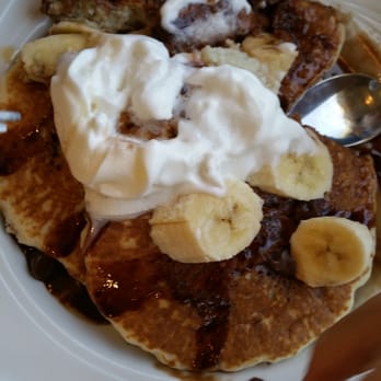 Window Box Cafe - Chunky monkey pan cake - American Near Me - Rocklin, California Window Box Cafe - Chunky monkey pan cake - American Near Me - Rocklin, California