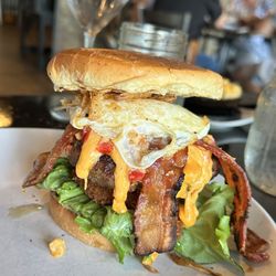 Skillet Southern Bistro - Tilly's Messy Burger. SO good.