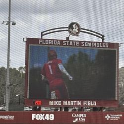 Dick Howser Stadium - scoreboard