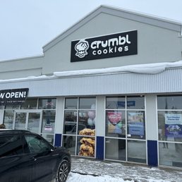 Grabbing a Free Cookie @ Grand Opening!