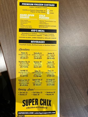 Menu photo 5 Super Chix Peachtree City, GA Menu photo 5 Super Chix Peachtree City, GA