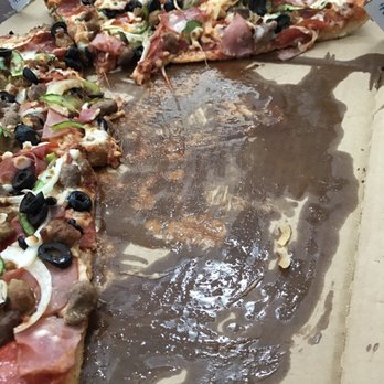 Domino's Pizza - No, I didn't order extra grease - Pizza Near Me - Ewa Beach, Hawaii