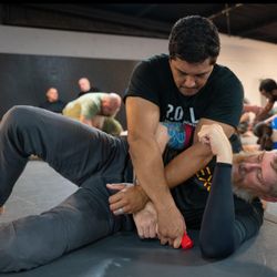 New Creation Jiu Jitsu - Combative's training
