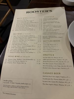 Menu photo 3 Rooster's Wood-fired Kitchen Winston Salem Winston-salem, NC Menu photo 3 Rooster's Wood-fired Kitchen Winston Salem Winston-salem, NC