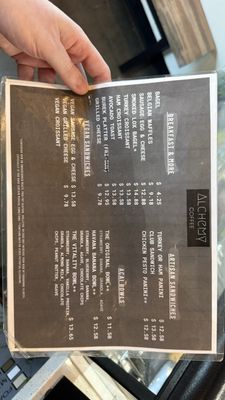 Menu photo 3 Alchemy Coffee Las Vegas, NV