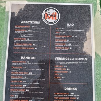 Bao Mi - The original menu im told they are adding even more good stuff love the veterinarian options. - Asian Fusion Near Me - New Orleans, Louisiana Bao Mi - The original menu im told they are adding even more good stuff love the veterinarian options. - Asian Fusion Near Me - New Orleans, Louisiana