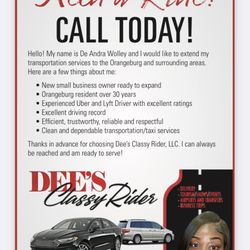Dee’s Classy Rider