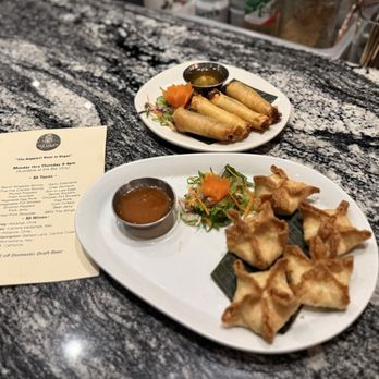 Nittaya's Secret Kitchen - Crab Rangoon Veggie spring rolls - Thai Near Me - Las Vegas, Nevada Nittaya's Secret Kitchen - Crab Rangoon Veggie spring rolls - Thai Near Me - Las Vegas, Nevada