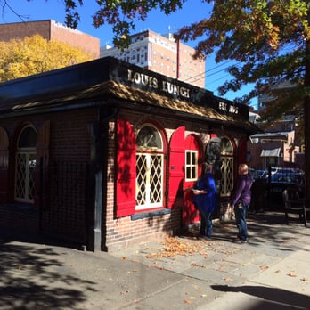 Louis' Lunch - The outside of the restaurant - Burgers Near Me - New Haven, Connecticut Louis' Lunch - The outside of the restaurant - Burgers Near Me - New Haven, Connecticut