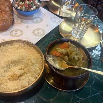 Pala Mediterranean Kitchen - Couscous with vegetables, soup. So delicious - Kosher Near Me - Hollywood, Florida Pala Mediterranean Kitchen - Couscous with vegetables, soup. So delicious - Kosher Near Me - Hollywood, Florida