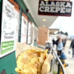 Alaska Crepe - Maple apple bacon crepe $15 (15% tip automatically added)