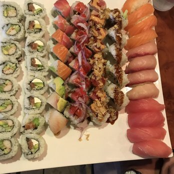 Shogun Sushi - Cali, Philly, Rainbow, Cherry Blossom, and others with Salmon, Yellowtail, and Tuna Nigiri - Sushi Bars Near Me - Boise, Idaho Shogun Sushi - Cali, Philly, Rainbow, Cherry Blossom, and others with Salmon, Yellowtail, and Tuna Nigiri - Sushi Bars Near Me - Boise, Idaho