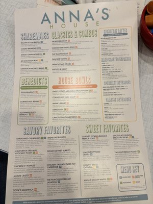 Menu photo 2 Anna's House - Grandville Grandville, MI