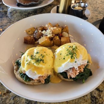 Tavern - Salmon Benedic - New American Near Me - Fort Worth, Texas Tavern - Salmon Benedic - New American Near Me - Fort Worth, Texas