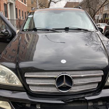 Nick's Auto Glass - Mercedes W/Shield Replaced - Auto Glass Services Near Me - Brooklyn, New York
