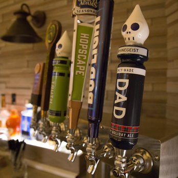 The Fifth Lounge - a row of beer taps - Bars Near Me - Covington, Kentucky